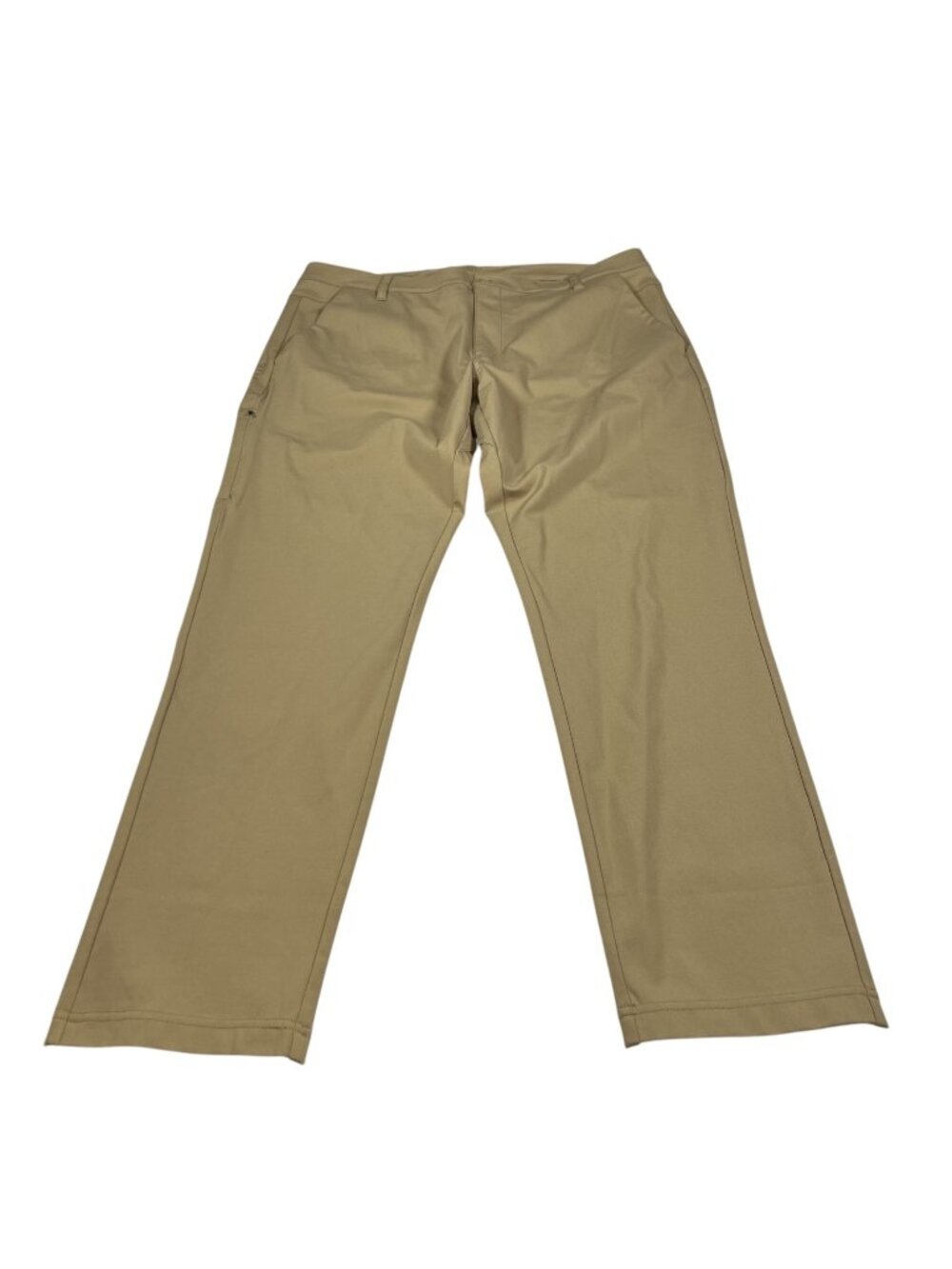 BYLT Mens Beige Everyday Pant 2.0 Slim Fit Pants Size 40x32 Stretch Performance